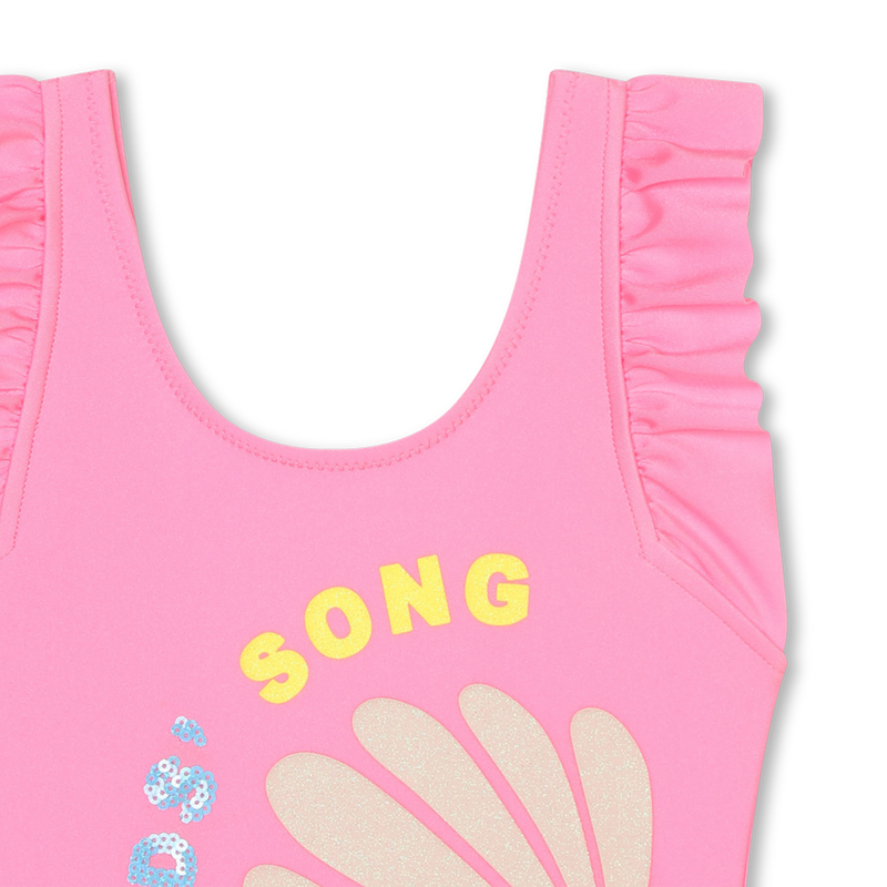 Maillot 1 pi&egrave;ce orn&eacute; de sequins BILLIEBLUSH 
                        FILLE