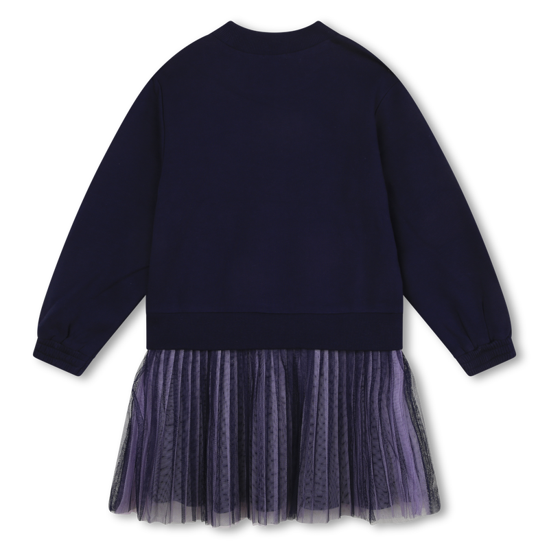 Robe bimatière ornée de sequins BILLIEBLUSH 
                        FILLE