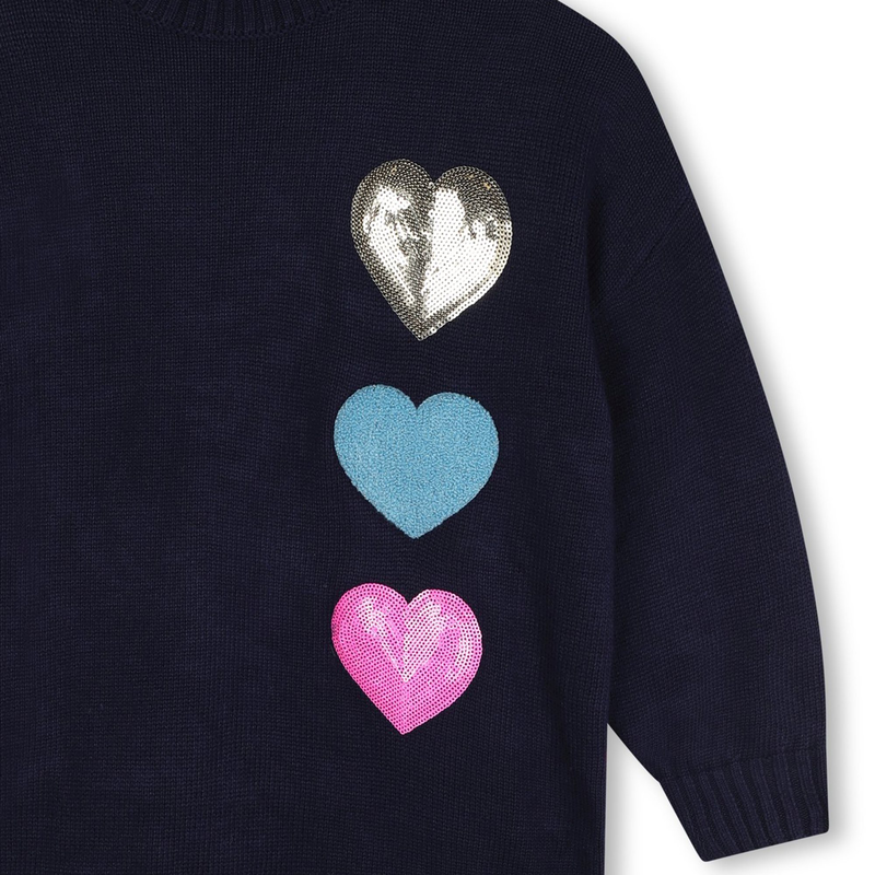 Robe en tricot orn&eacute;e de sequins BILLIEBLUSH 
                        FILLE