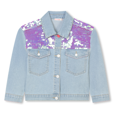 Veste en jean et barrette BILLIEBLUSH FILLE