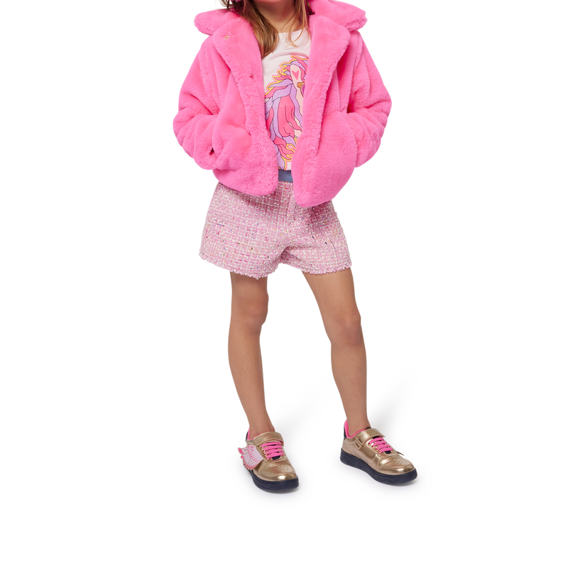 Manteau en polaire duveteuse BILLIEBLUSH 
                        FILLE